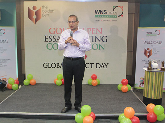 WNS Organizes ‘The Golden Pen’ Global Digital Essay Writing Competition For Lesser Privileged Children