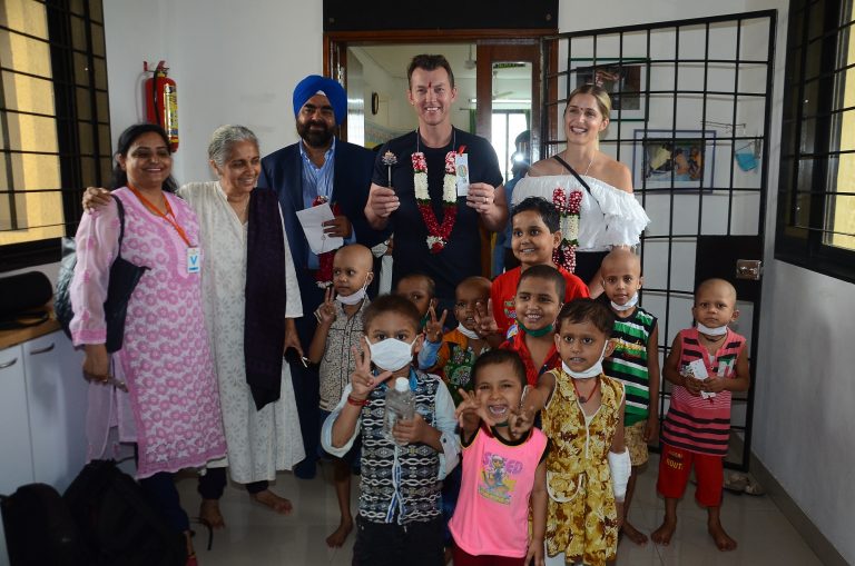 St. Jude’s Childcare Center And Cricket Icon Brett Lee Join Hands To Promote Music Therapy