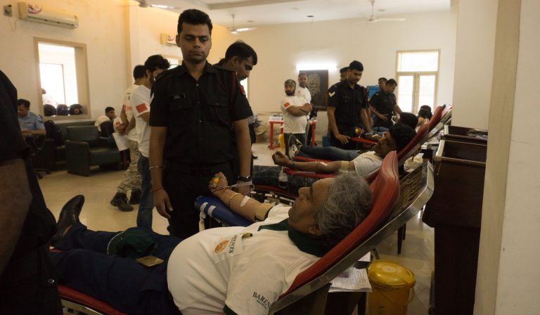 NGO – I Am Still Human – Organises Blood Donation Camp For Indian Army