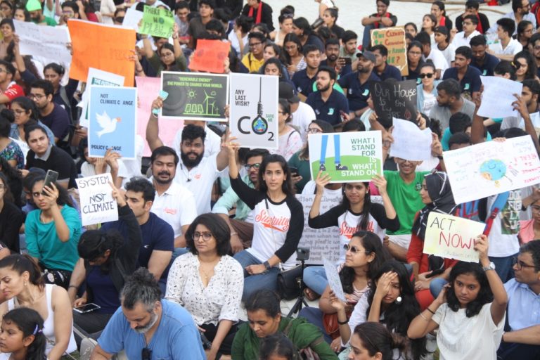 Mumbaiites Join Hands for Global Strike, Demand Action on Climate Change
