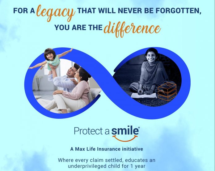 Max Life Insurance Protect a Smile 2020