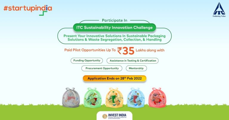 IT Collaborates with Invest India to Crowdsource Innovative Ideas for Single-Use Plastic Substitution and Automate Waste Segregation