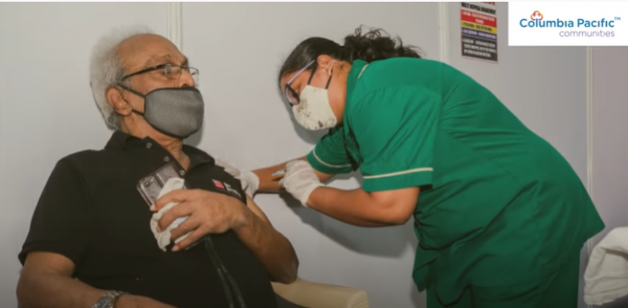 Columbia Pacific Communities launches #TakeThree campaign to encourage senior citizens to take the third dose of COVID vaccine1