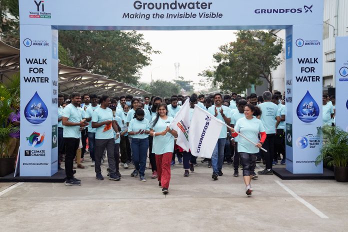 Grundfos organized Walk for Water to commemorate World Water Day 20221