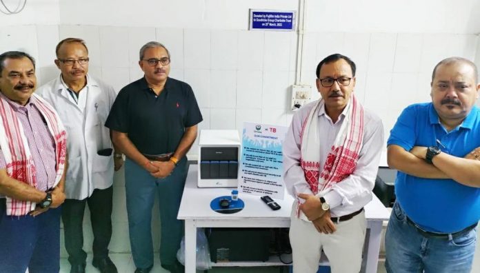 Fujifilm India donates TB Detection Machines to District TB Officers in Anguri, Kutch and Wayanad (1) Donation of CB NAAT Machine in Amguri