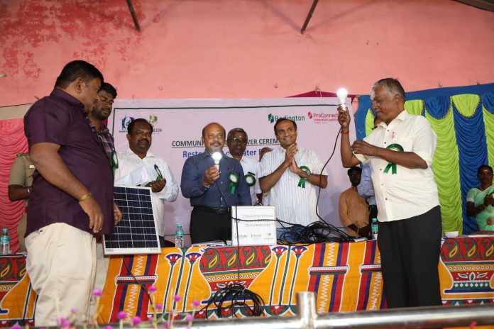 Redington Foundation brings Clean Drinking Water and Renewable Energy to Tribal Communities in Kalvarayan and Jawadhu Hills1