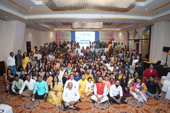 Gandhi Fellowship celebrates the graduation of its largest cohort of 500 young leaders