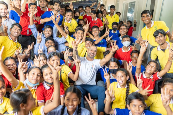 M3M Foundation Partnered with Shikhar Dhawan Foundation and Punjab Kings to Ignite Girl Child Education 2