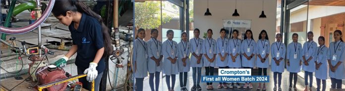 Crompton takes a step towards gender equality by launching its All-Women Electrician Training Program in Maharashtra