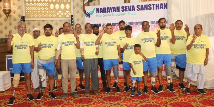 Narayan Seva Sansthan's Mega Limb Fitment Camp Restores Mobility to Hundreds1